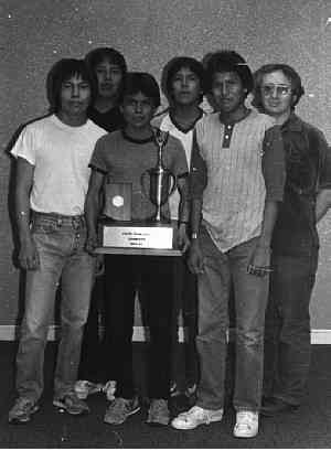 1984 TCHS chess team